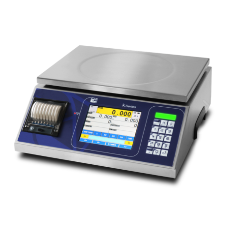 Contapezzi industriale ad elevate prestazioni touch screen