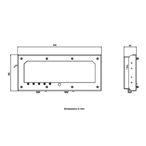 Ripetitore di peso inox DGT100