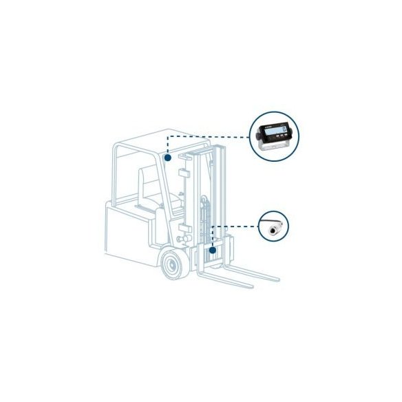 Kit di pesatura idraulica per carrelli elevatori LTP Kit di pesatura idraulica per carrelli elevatori LTP