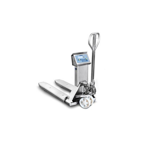 Transpallet pesatore in acciaio inox