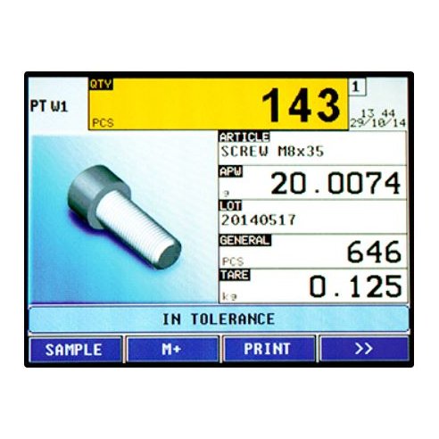 Dini Argeo - Indicatore di peso 3590ET TOUCH SCREEN 8''