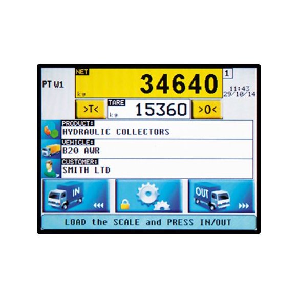 Dini Argeo - Indicatore di peso 3590ET TOUCH SCREEN 8''