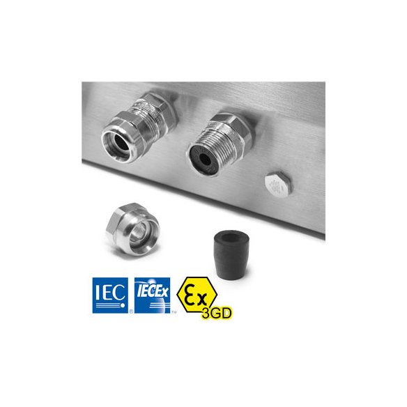 Dini Argeo - Indicatore touch screen 3590EGT-IECEX3GD per zone Ex 2 & 22