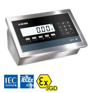 Dini Argeo - Indicatore di peso DFW-IECEX3GD IECEx PER ZONE Ex 2 & 22