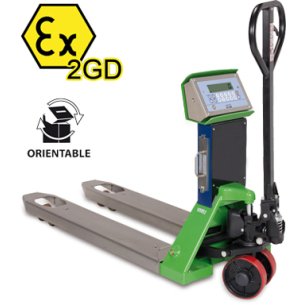 Transpallet pesatore Atex Serie TPWX