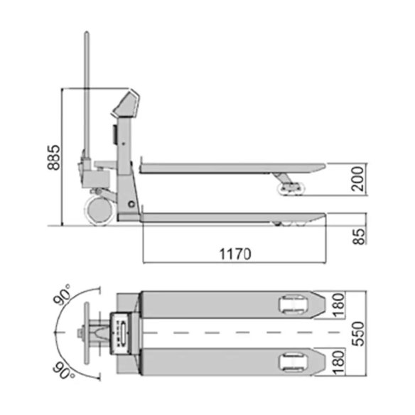 Eurobil - Transpallet TP Eurobil - Transpallet TP