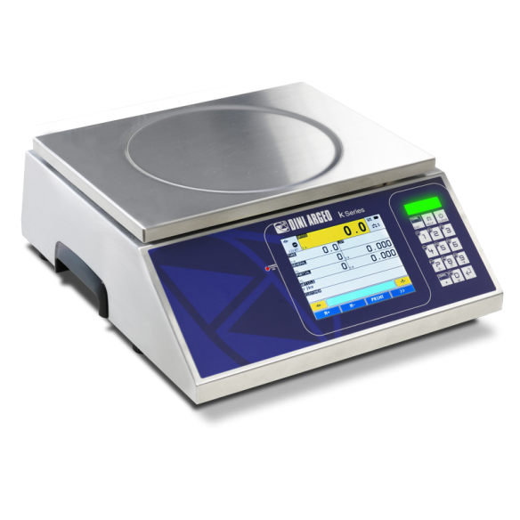 Dini Argeo - Bilance elettroniche in acciaio inox con touch screen serie "KST" Dini Argeo - Bilance elettroniche in acciaio inox con touch screen serie "KST"