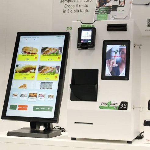 PagAmico 3S - Cassa automatica rendiresto con 3 o più tagli di banconote