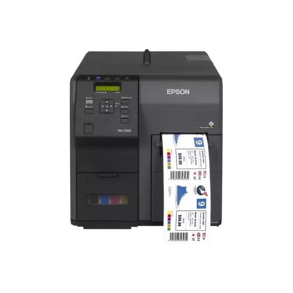 Epson - Stampante industriale per etichette a colori ColorWorks C7500G